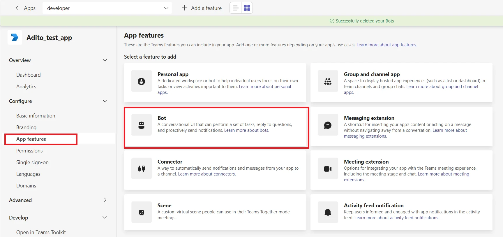 App features