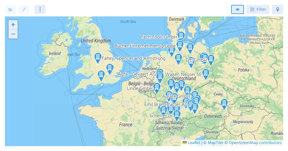Map view