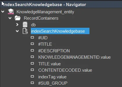 entity index rc