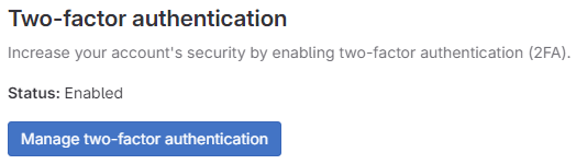 2FA enabled
