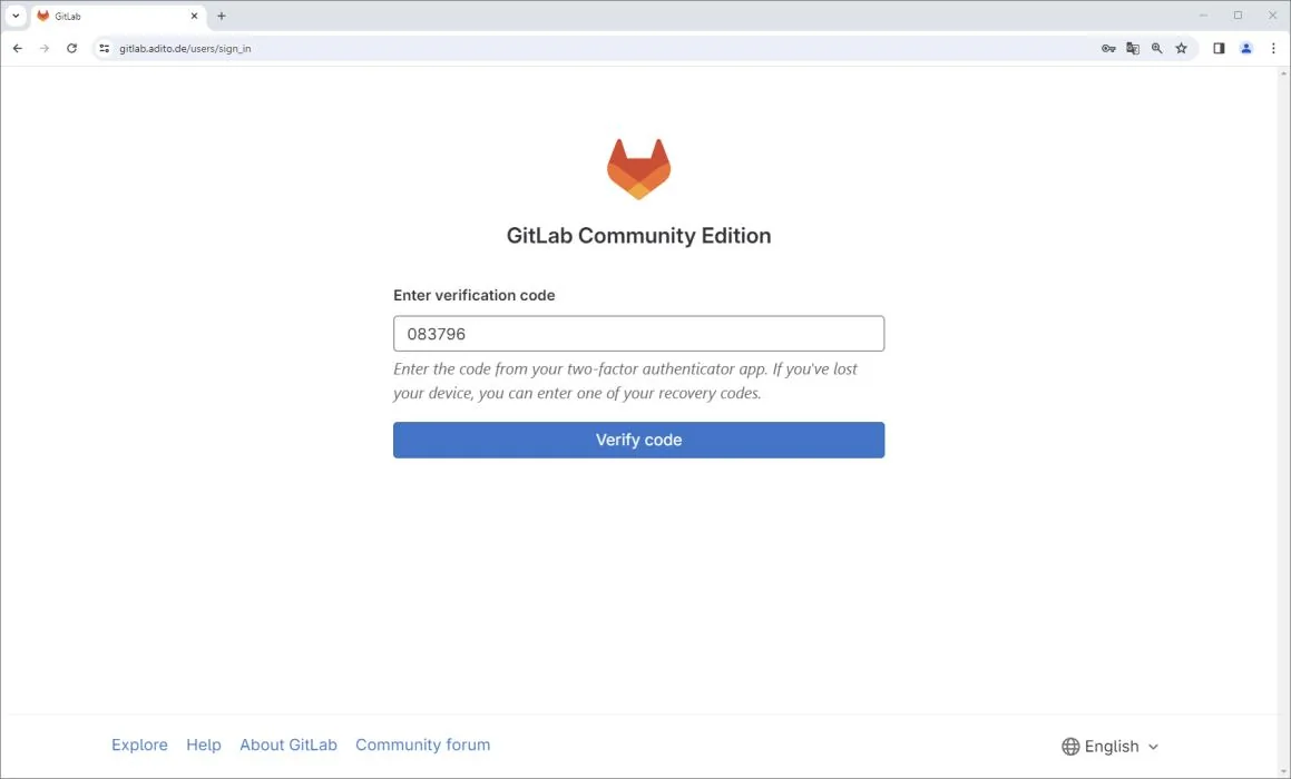 SSP OTP verification
