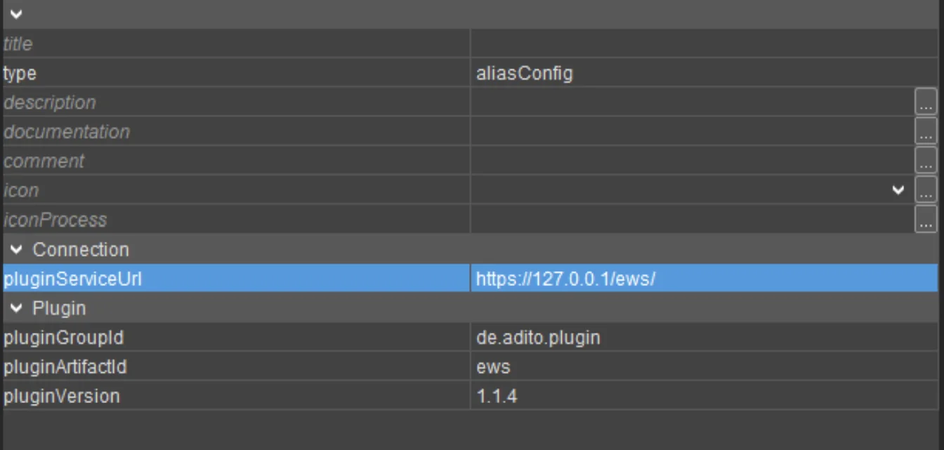 plugins properties