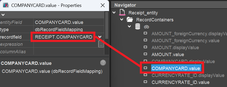 RecordFieldMapping