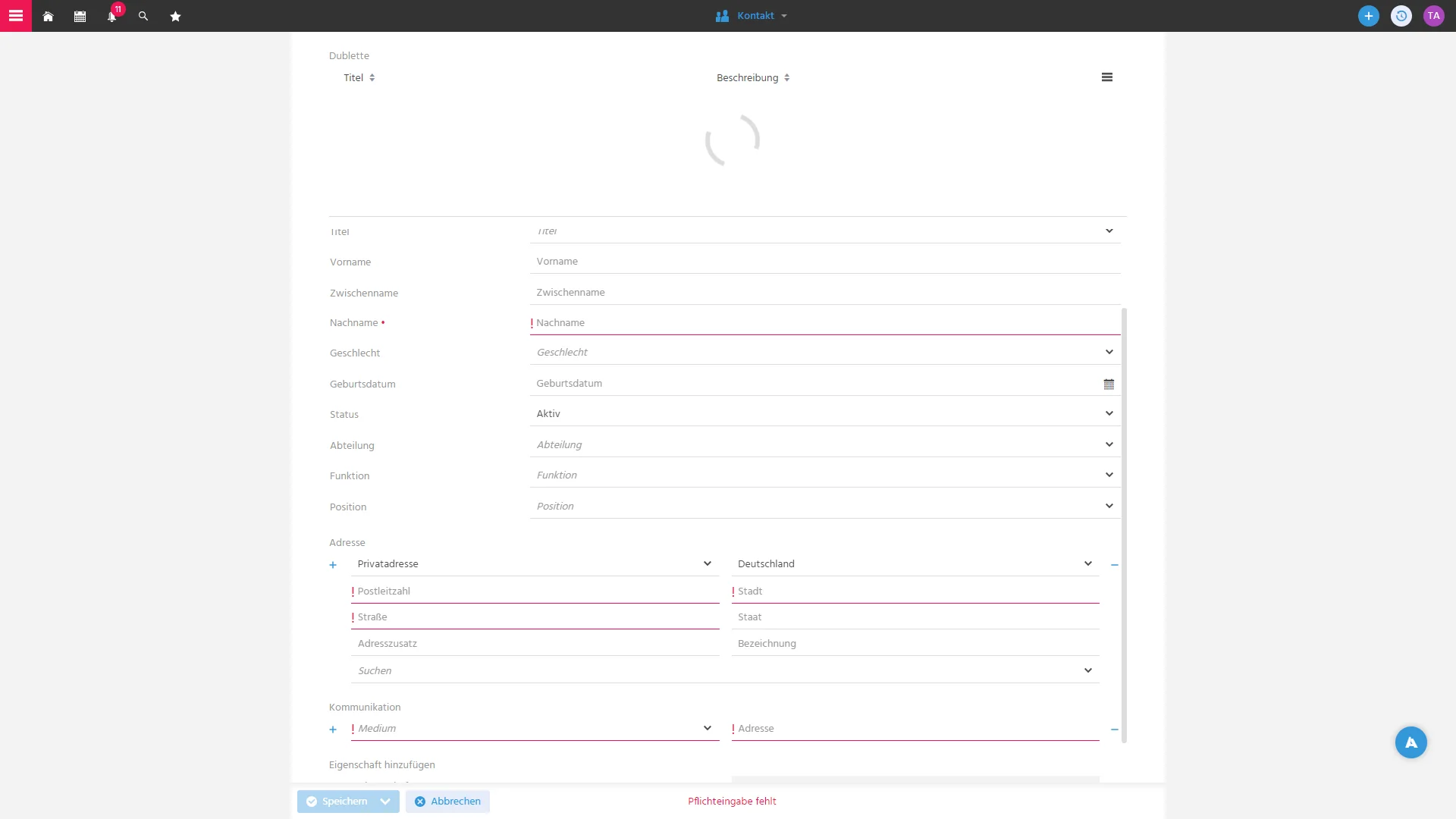 EditView layout