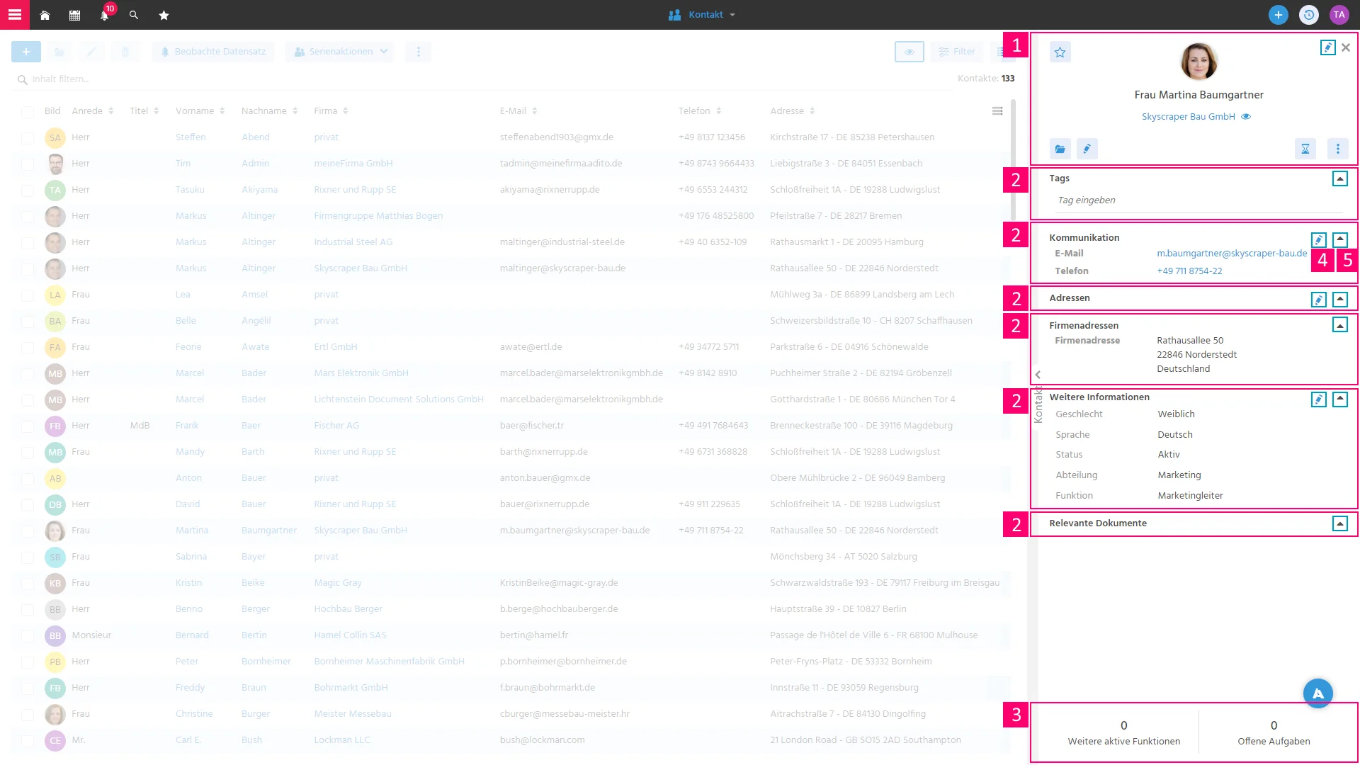 Preview layout